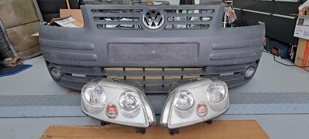 VW Caddy mk3 voorbumper, Ophalen, Gebruikt, Bumper, Volkswagen
