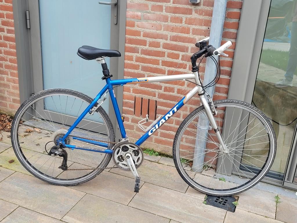 Giant Hide-Park - Herenfiets, Fietsen en Brommers, Fietsen | Heren | Herenfietsen, Ophalen, Gebruikt, Giant, Versnellingen