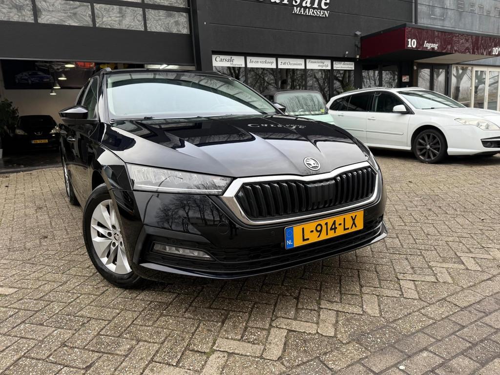 Skoda Octavia Combi 1.0 e-TSI Ambition automaat, Gebruikt, Euro 6, Parkeersensor, Hybride Elektrisch/Benzine
