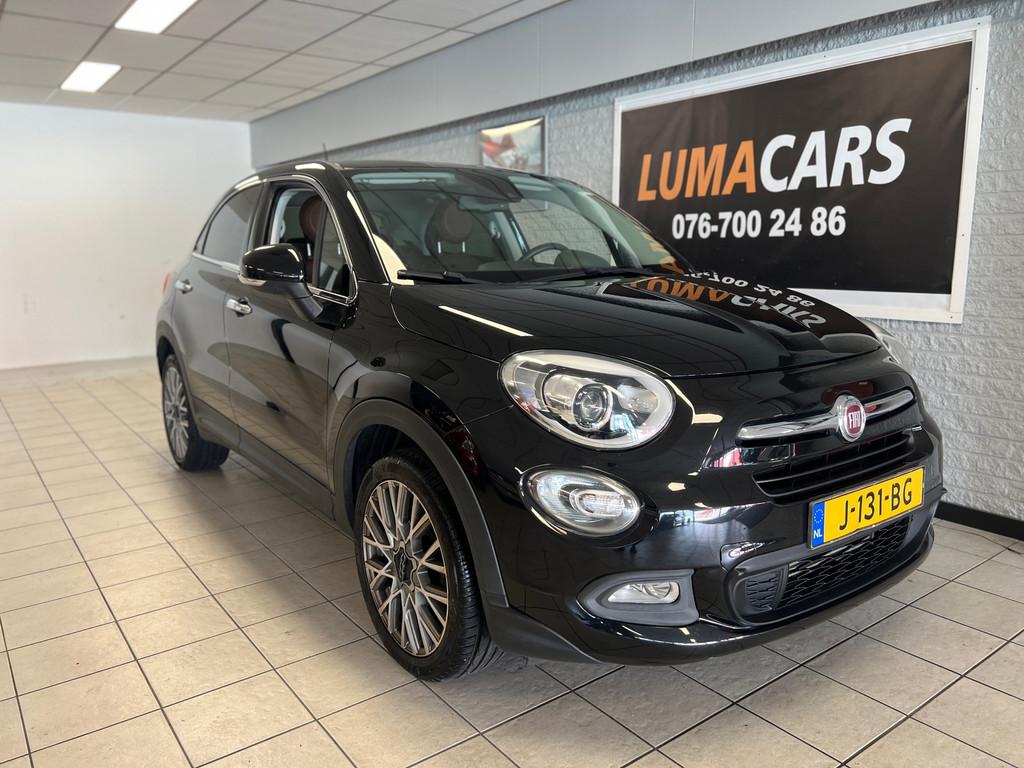 Fiat 500 X Cross 1.4 Turbo MultiAir CrossPlus |Leder|Airco|, Auto's, Fiat, Voorwielaandrijving, Navigatiesysteem, Gebruikt, 4 cilinders