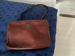 Vintage leren aktetas, Bruin, Zo goed als nieuw, Leer, Ophalen