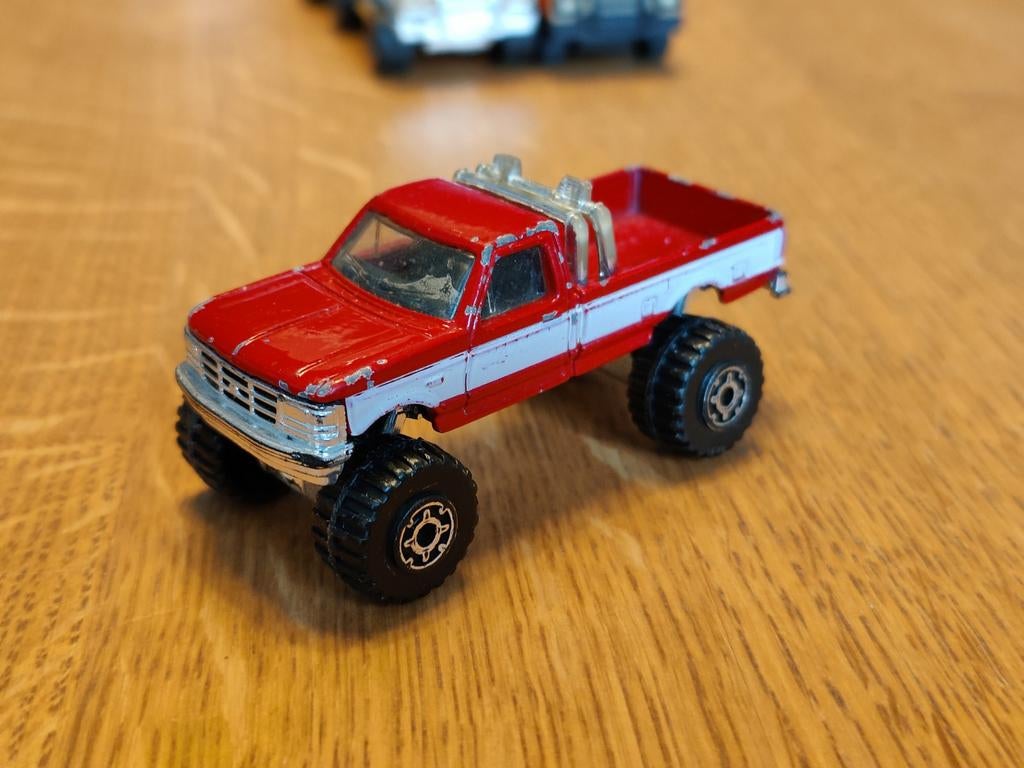 Matchbox Ford F150 Pickup ROOD, Ophalen of Verzenden, Auto
