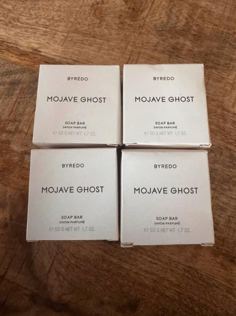 Byredo Mojave Ghost Zeep - 4 stuks, Ophalen of Verzenden, Nieuw, Bad & Douche