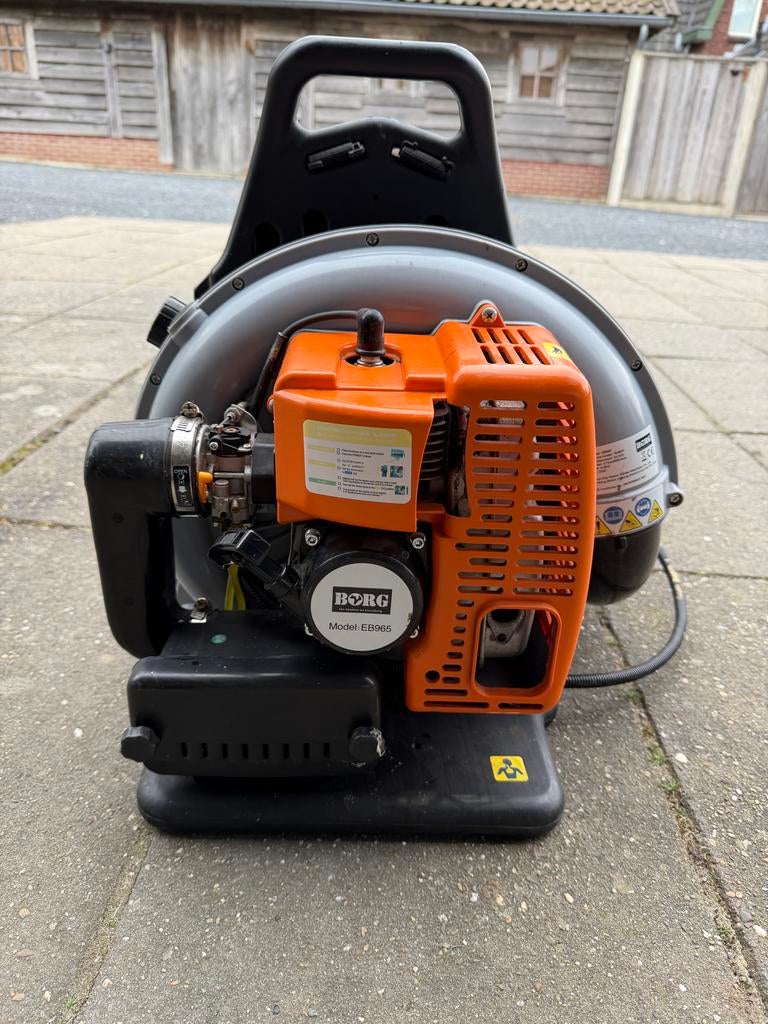 Borg Bladblazer EB965 Benzine Ruggedragen, Ophalen, Gebruikt, Benzine, Ruggedragen