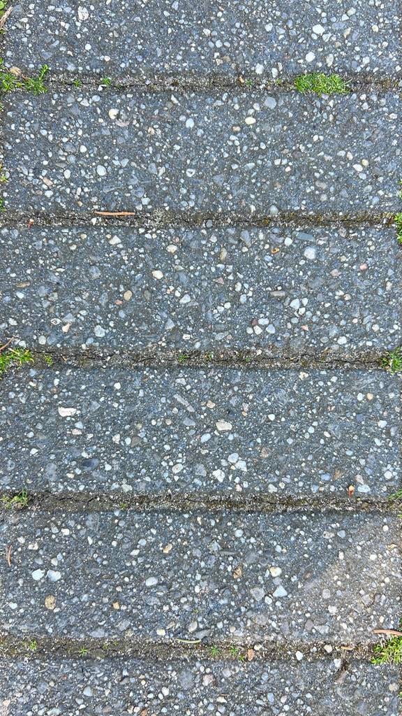 Gratis klinkers - antraciet - 2 m2, Tuin en Terras, Ophalen, Gebruikt, Klinkers, Minder dan 5 m²