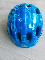 ABUS kinderfietshelm blauw met vissen, Fietsen en Brommers, Ophalen