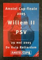 Amstel Cup Finale Voetbalkaartje Willem 2 - PSV (2005), Verzenden, Gebruikt, PSV, Overige typen