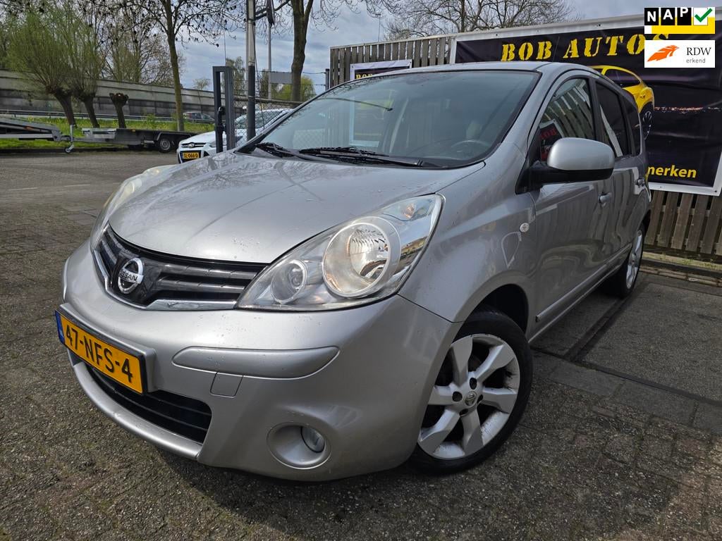 Nissan Note 1.4 Life +/1e eigenaar/nap/airco/trekhaak/cruise, Voorwielaandrijving, Gebruikt, 4 cilinders, Parkeersensor