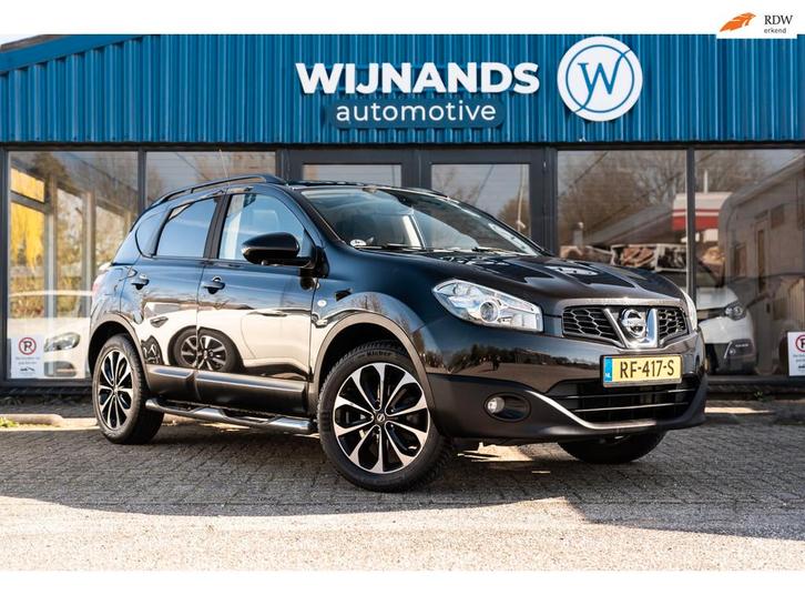 Nissan Qashqai 1.6 360 Volle koets! Trekhaak Alcantara Pano, Auto's, Nissan, Bedrijf, Te koop, Qashqai, 360° camera, ABS, Achteruitrijcamera