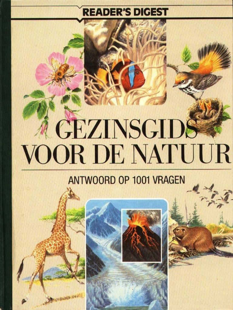 Gezinsgids voor de natuur - Readers Digest, Verzenden, Zo goed als nieuw, Natuur algemeen, Readers Digest Amsterdam