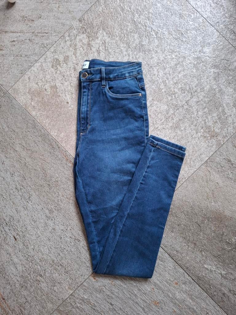 Only skinny jeans maat L/34 - Zo goed als nieuw, Kleding | Dames, Spijkerbroeken en Jeans, Only, Blauw, Ophalen of Verzenden, Zo goed als nieuw