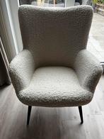 Teddy off white fauteuils, Ophalen, Gebruikt, 75 tot 100 cm, 75 tot 100 cm