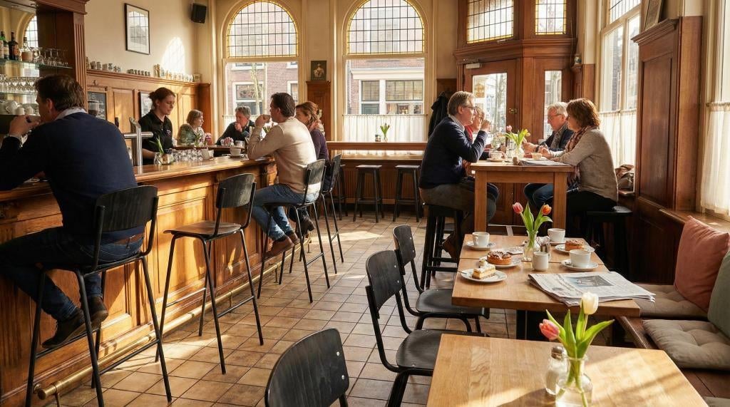 Barkruk VINTAGE old school barkrukken, kruk Walt.  938