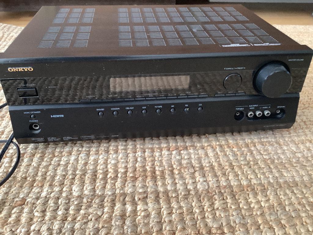 Av receiver, Onkyo TX-SR307, Ophalen, Gebruikt, 120 watt of meer, Onkyo