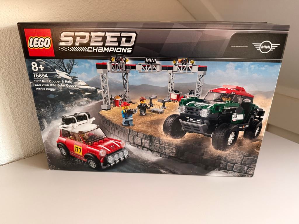 Lego Speed Champions 75894 Mini Cooper S Rally, Ophalen of Verzenden, Nieuw, Complete set, Lego