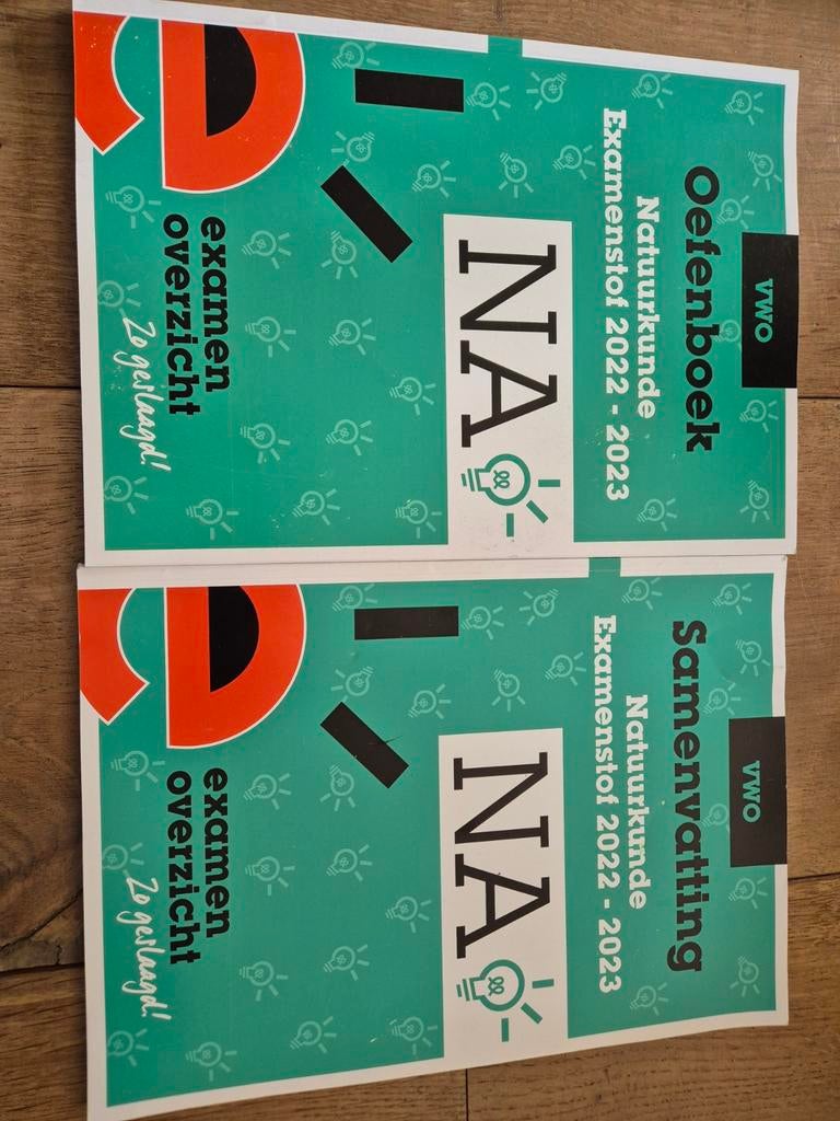 Natuurkunde VWO Examenbundel 2022-2023, Ophalen of Verzenden, Beta, Zo goed als nieuw, WO