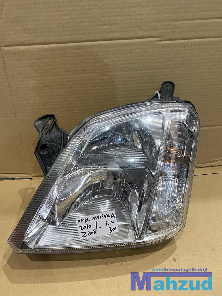 OPEL MERIVA A Links koplamp left headlight UK ENGELS, Gebruikt, Opel Automobile GmbH, Ophalen of Verzenden, Kontakt@opel-infoservice.de