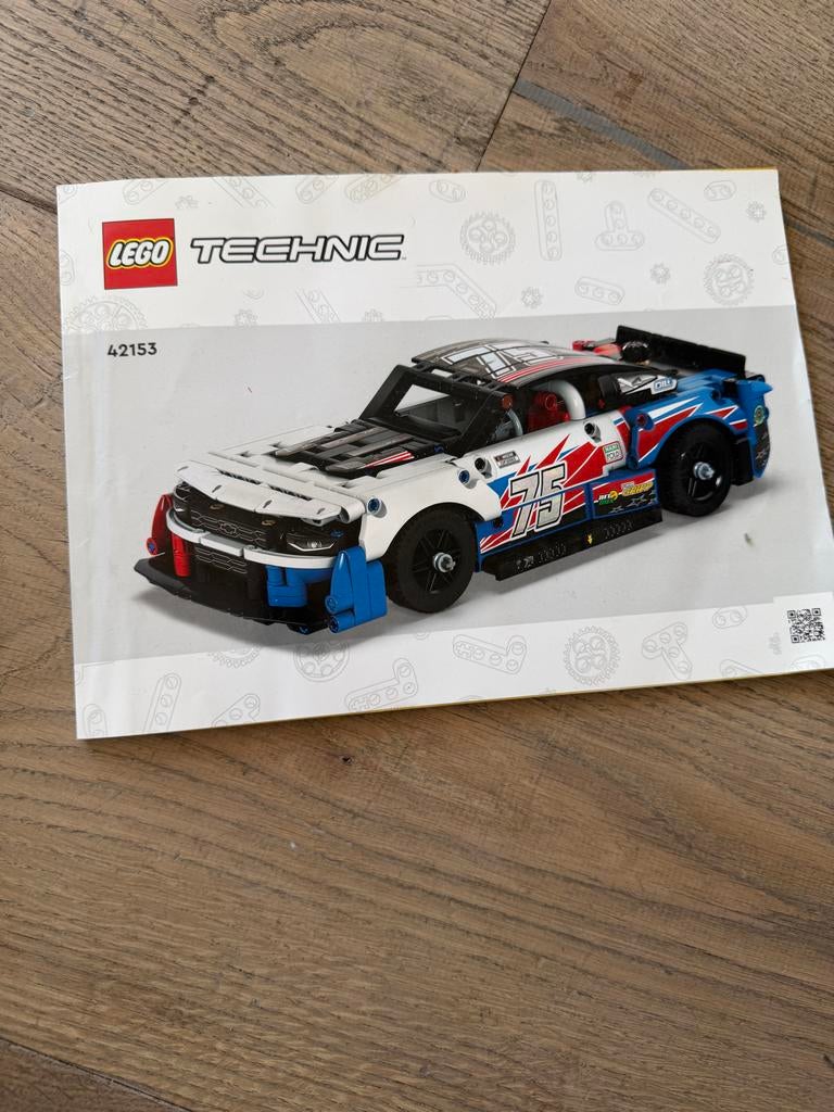 Lego Technic Auto 42153 - Chevrolet Camaro ZL1, Lego, Ophalen of Verzenden, Zo goed als nieuw, Complete set