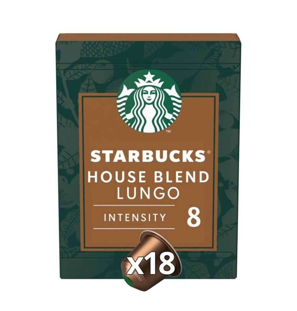 Nespresso Starbucks 18 cups voor €4,50, Diversen, Levensmiddelen, Ophalen of Verzenden
