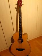 Semi-akoestische basgitaar, Harley Benton, Muziek en Instrumenten, Ophalen, Zo goed als nieuw, Semi-akoestisch