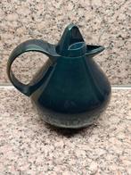 Vintage donkergroene design thermoskan een pronkstuk NIEUW, Antiek en Kunst, Ophalen of Verzenden