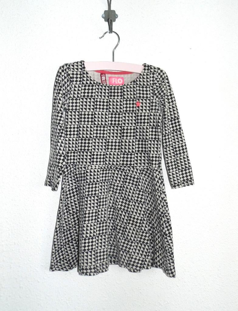 leuke Like Flo jurk maat 116, Kinderen en Baby's, Kinderkleding | Maat 116, Gebruikt, Meisje, Ophalen of Verzenden, Jurk of Rok