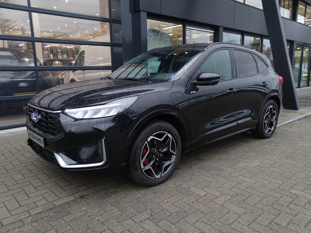 Ford Kuga 2.5 PHEV ST-Line X 243 PK | Trekhaak wegkl. | Pano, 12 maanden, Gebruikt, Zwart, 4 cilinders
