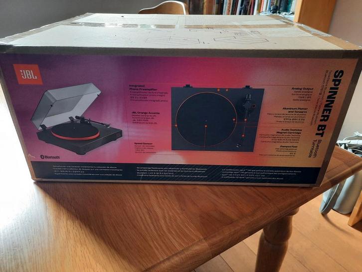 JBL Spinner BT platenspeler met Bluetooth, Audio, Tv en Foto, Platenspelers, Nieuw, Platenspeler, Overige merken, Ophalen