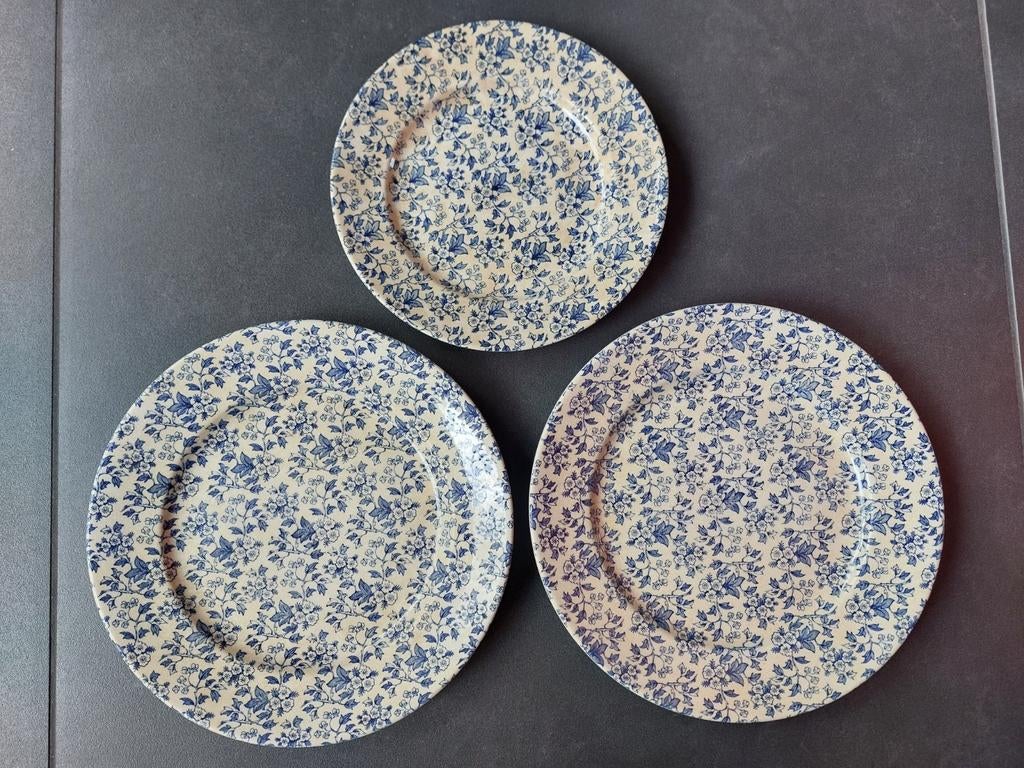 Vintage Staffordshire Ironstone- May Blossom borden (1+2), Ophalen, Gebruikt, Bord(en), Overige stijlen