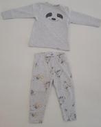 Prenatal pyjama setje maat 80 baby kleding grijs dieren set, Nacht- of Onderkleding, Gebruikt, Prenatal, Verzenden