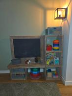 Kinderbureau kinderkast montessori open speelkast hout, Kinderen en Baby's, Kinderkamer | Commodes en Kasten, Ophalen, 50 tot 70 cm