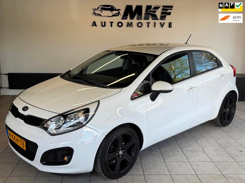 Kia Rio 1.2 CVVT Plus Pack 2013 Airco/Elek Pakket/LMV/KM NAP, Auto's, Kia, Bedrijf, Te koop, Rio, ABS, Airbags, Airconditioning