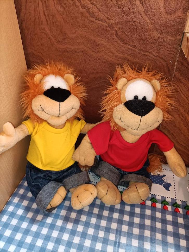 Loekie de Leeuw Buurman en Buurman knuffels, Kinderen en Baby's, Speelgoed | Knuffels en Pluche, Zo goed als nieuw, Overige typen