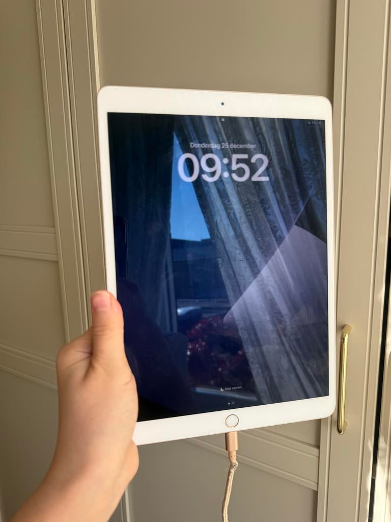 iPad Pro 10.5 inch - Goed werkend, batterij minder, Computers en Software, Apple iPads, Gebruikt, Apple iPad Pro, 64 GB, Goud