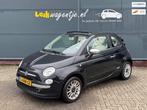 Fiat 500 C 1.2 Lounge Cabrio *leder *airco *p-sensor *chroom, Voorwielaandrijving, Gebruikt, 4 cilinders, Cabriolet