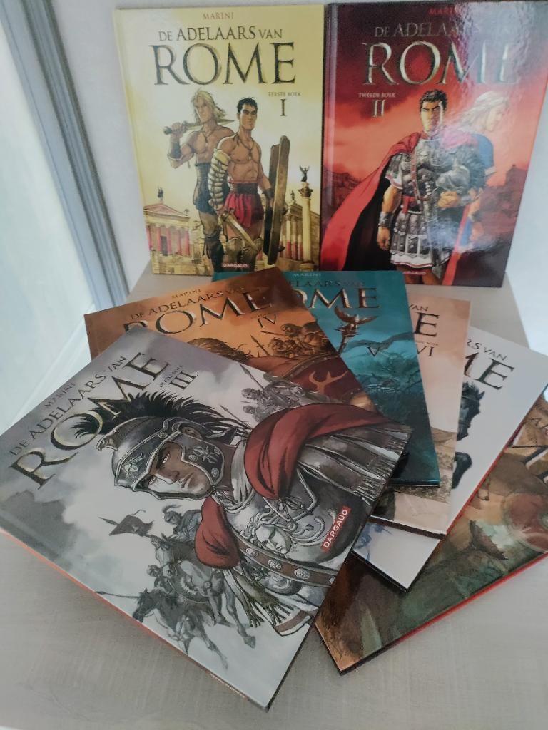 De adelaars van Rome (hardcover), Complete serie of reeks, Ophalen of Verzenden, Zo goed als nieuw