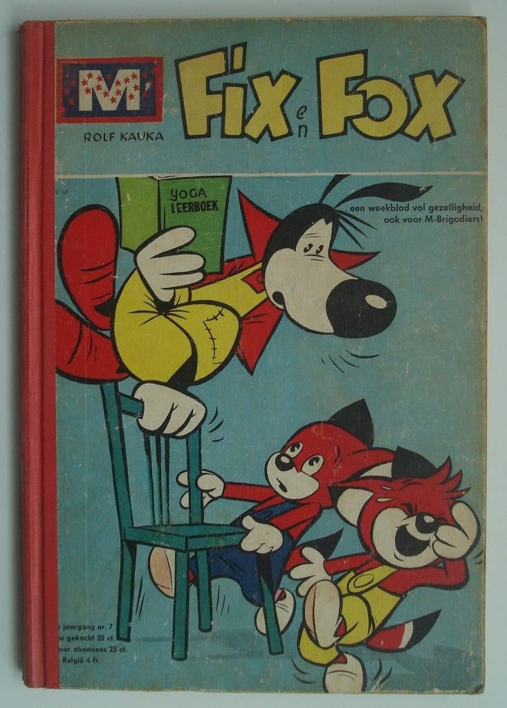 bundeling Fix & Fox, 1e druk uit 1961/62, Ophalen, Gelezen, Overige typen