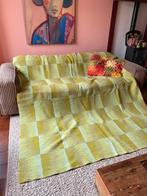 XXL vintage wollen deken retro motief, Ophalen of Verzenden, Gebruikt