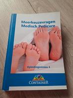 Medisch pedicure vragenboek, Ophalen of Verzenden, Beta, Zo goed als nieuw, Niet van toepassing