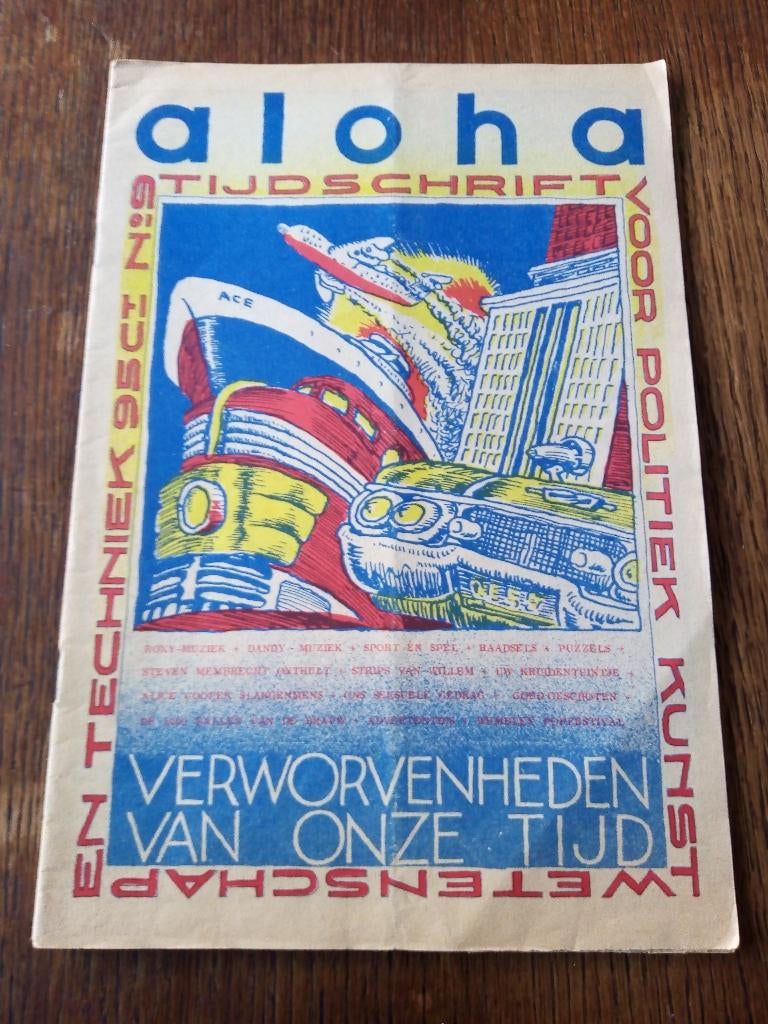 aloha nr.9 uit 1972/P. Pollmann/B. van den Born, Ophalen of Verzenden, Gelezen, Muziek, Film of Tv