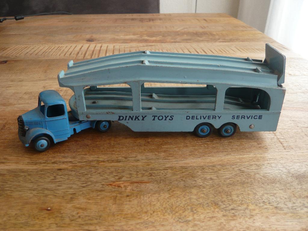 vintage Dinky Toys 982 Pullmore Car Transporter uit 1953, Ophalen of Verzenden, Gebruikt, Dinky Toys