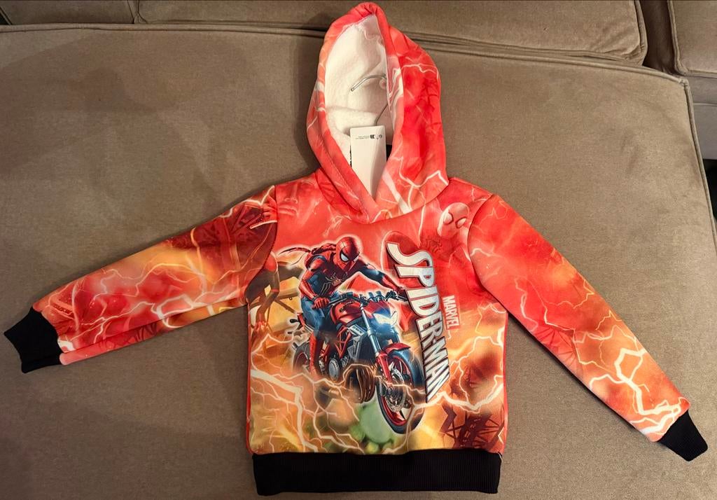 Spiderman hoodie voor kinderen - Nieuw, Ophalen of Verzenden, Nieuw, Jongen