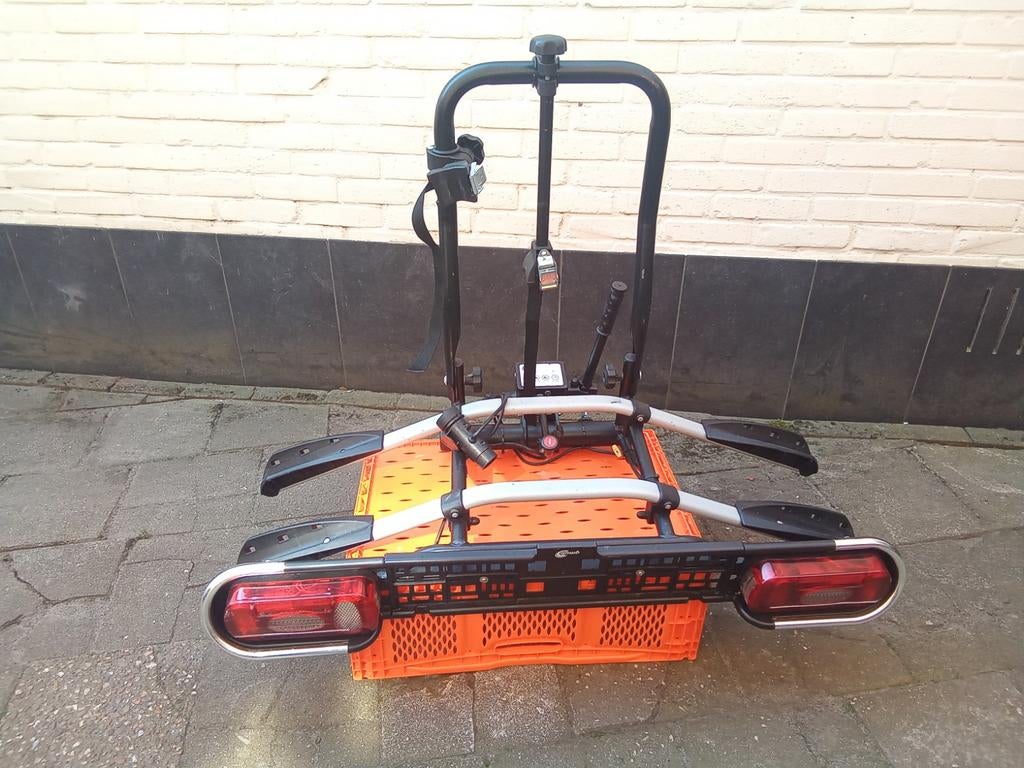 ANWB fietsendrager voor 2 elektrische fietsen.   €110,-, Ophalen of Verzenden, Gebruikt, Trekhaakdrager