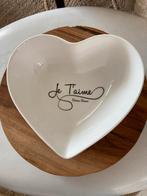 Riviera Maison Je T'aime Schaal, Porselein of Keramiek, Schaal, Ophalen of Verzenden, Zo goed als nieuw
