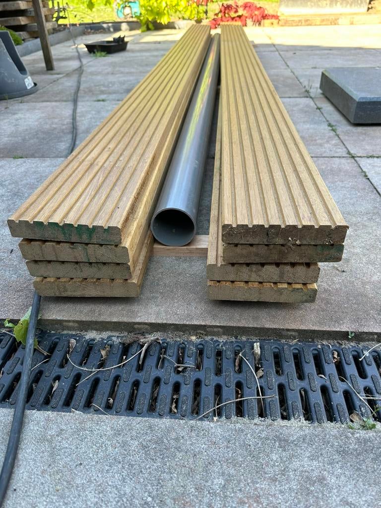 Vlonderplanken, Ophalen, Nieuw, Hout