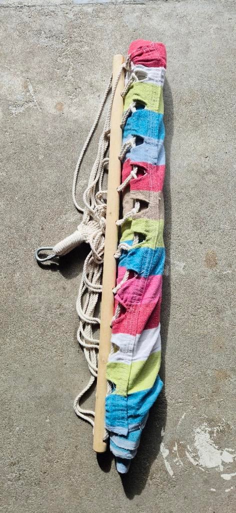 Kleurrijke Hangmat voor Ontspanning, Ophalen, Gebruikt, Met standaard, Eenpersoons