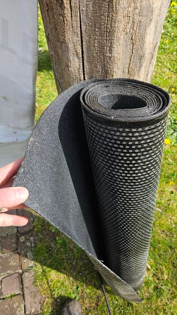 Dakleer (Bitumen) – 3,4 Meter – donkere leislag, Ophalen, Overige materialen, Zwart, Nieuw