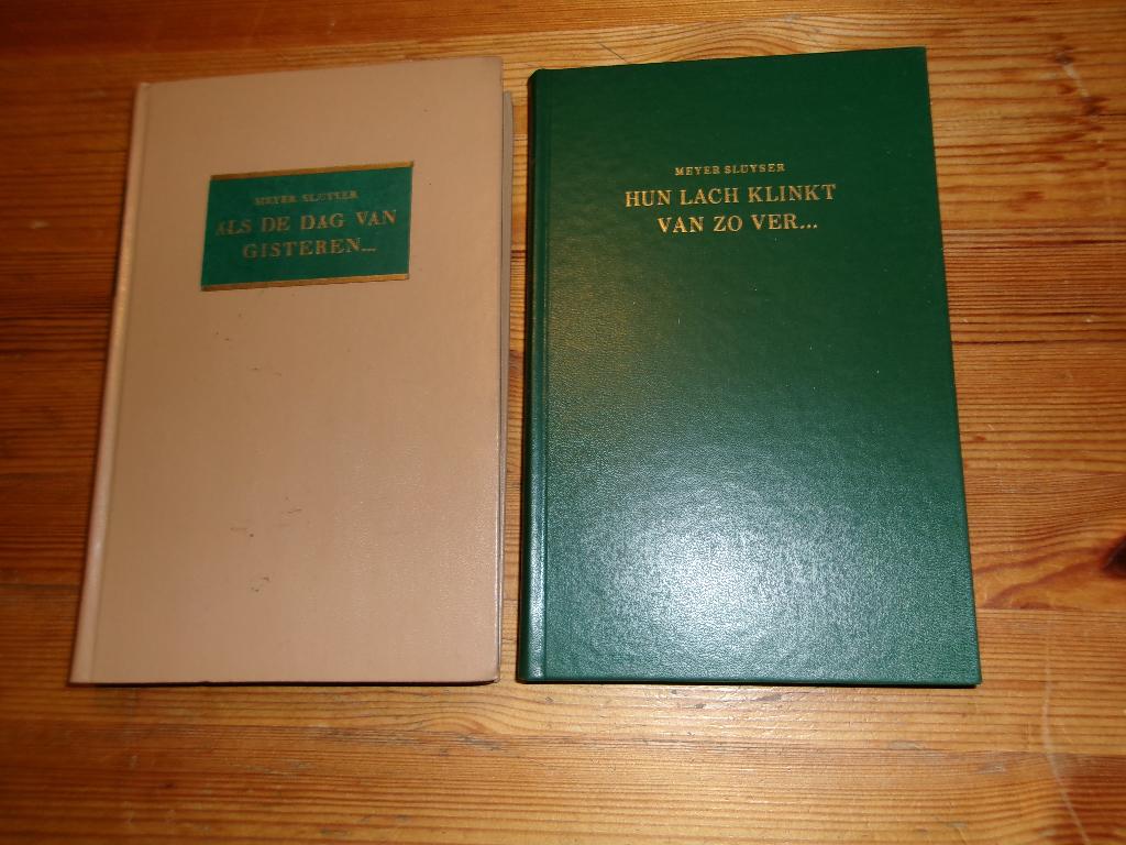 Meyer Sluyser 2x, Ophalen of Verzenden, Gelezen