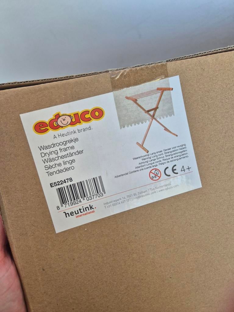 Wasdroogrekje speelgoed kinderen, Ophalen, Nieuw