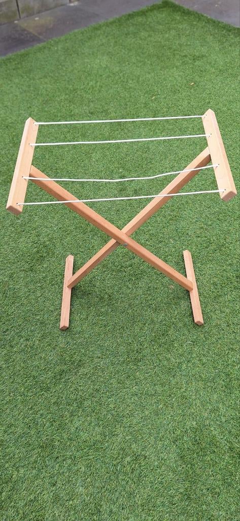 Kinder wasrekje hout, Ophalen, Babypop